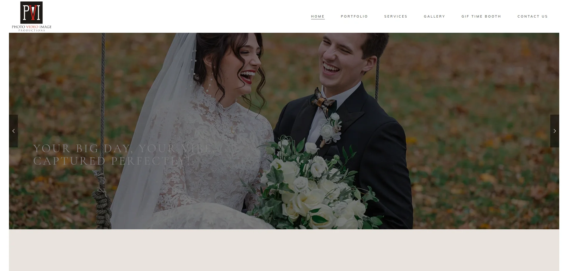 Photo Video Image website preview