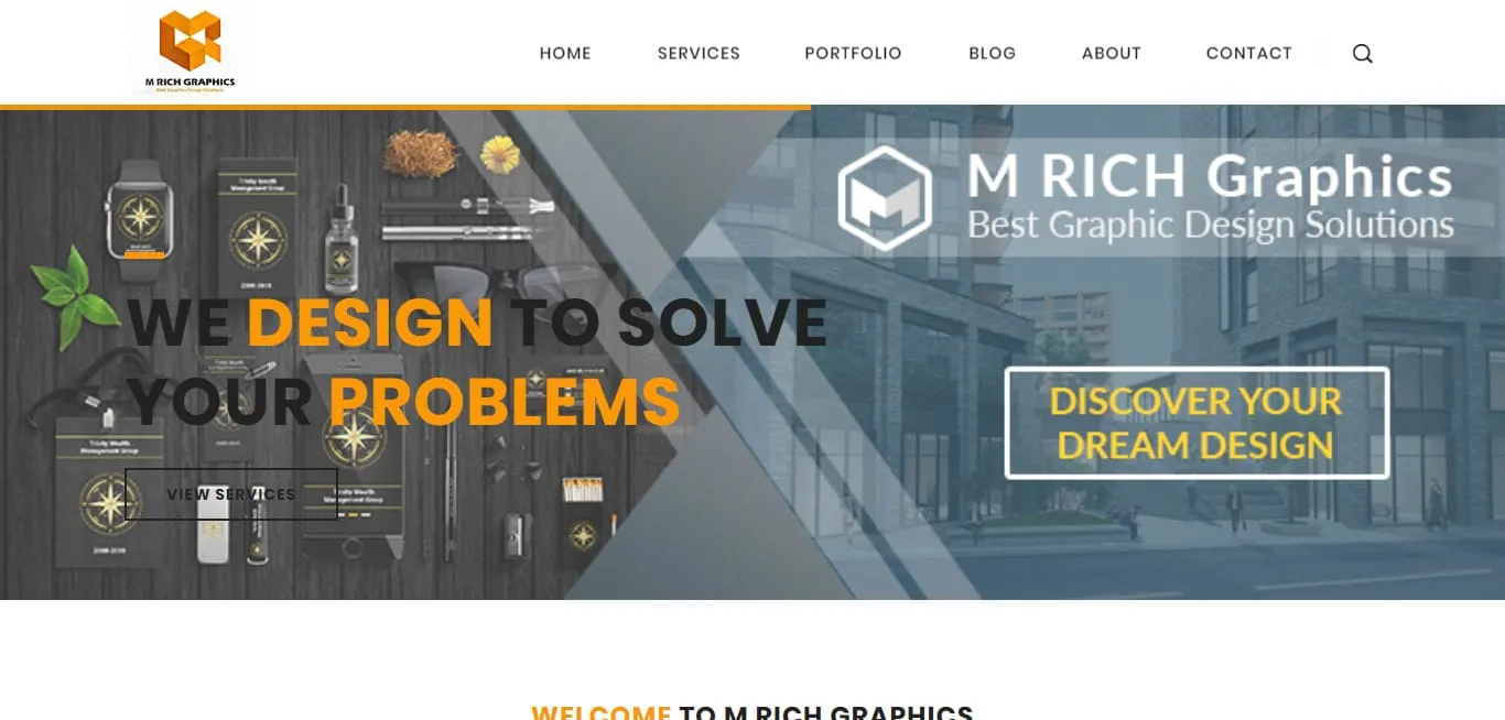 M Rich Graphics home page