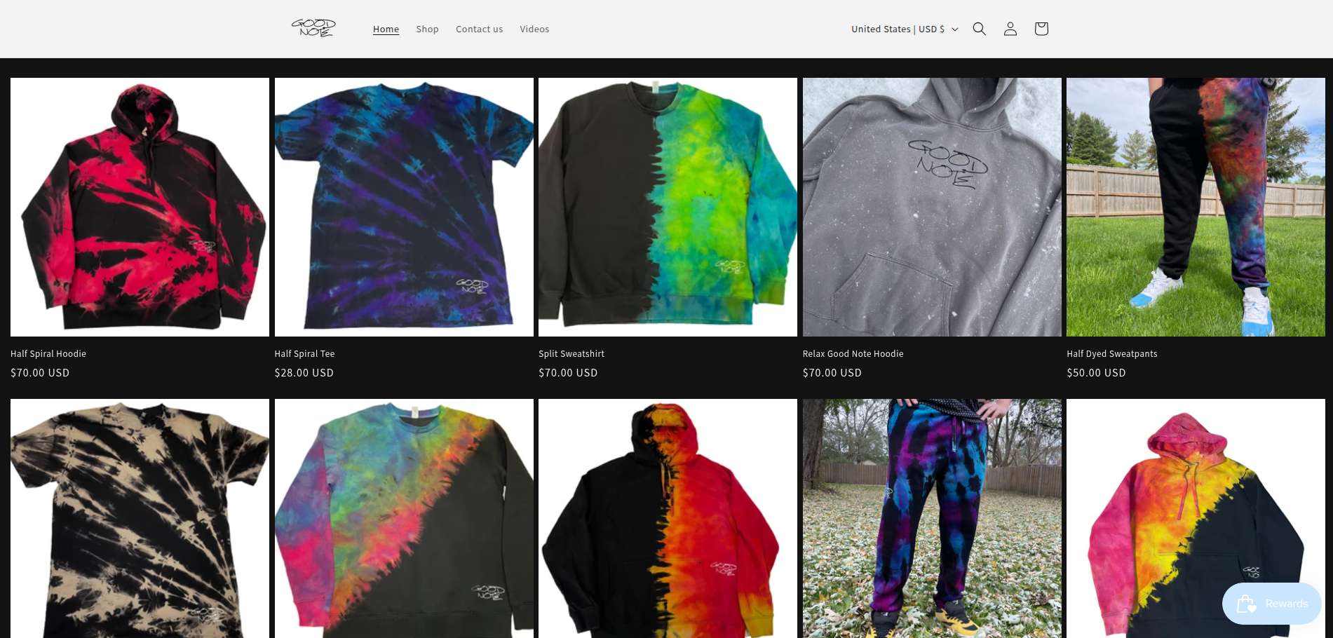Good Note Store project preview