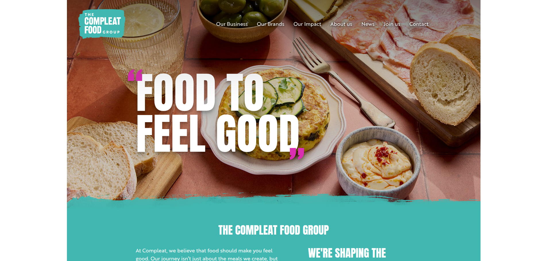Compleat Food project preview